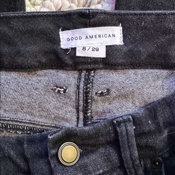 Good American Good Legs Black Jeans - Picture 3 of 5